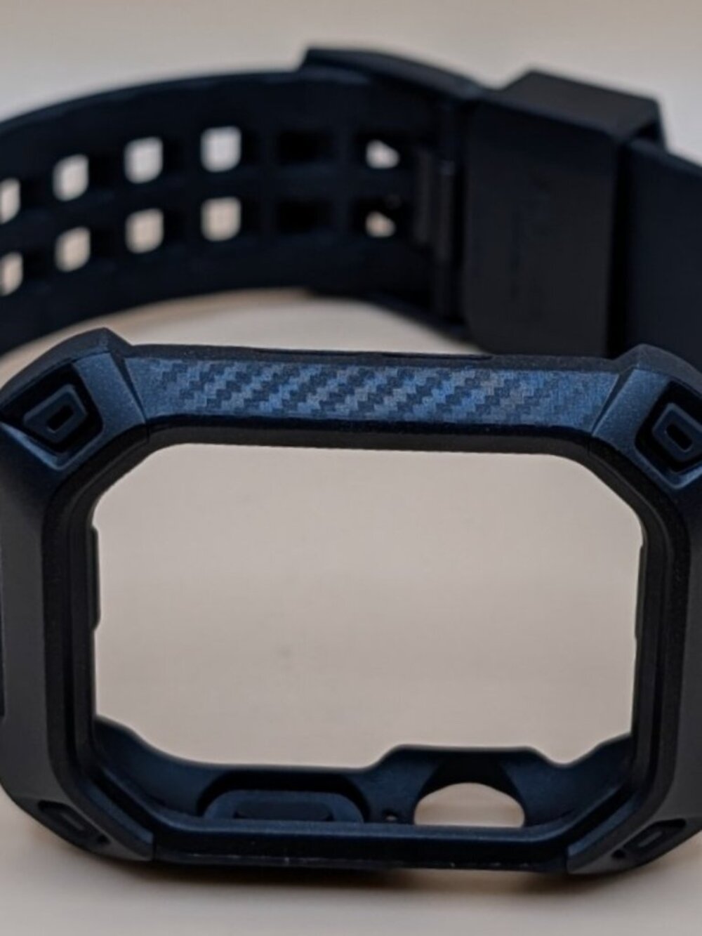 SUPCASE UB Pro Apple Watch 11/10 42mm Rugged Case Adjustable Strap Band-Black